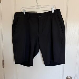 Under Armour Men's Black Flat Front Shorts